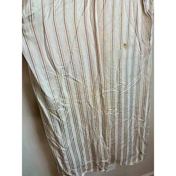 $895 Co Spring-Summer 2019 Neutral/Ivory Shirt Dress Missing Belt See Pictures - Picture 7 of 12